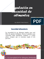 Regulación en Inocuidad de Alimentos