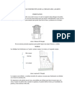 Caracteristicas Constructivas de La Chullpa Del Lagarto