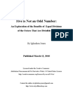 Equal Temperaments Divisible by 5 - Jones