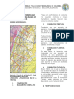 Aspectos Estratigráficos y Estructurales Del Macizo de Floresta