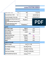 L-Footing Design Program