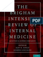 Ajay K. Singh, Joseph Loscalzo-The Brigham Intensive Review of Internal Medicine Question and Answer Companion-Oxford University Press (2014) PDF