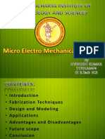 Micro Electro Mechanical Systems