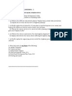 Te-I - Question Bank Under Unit-I (Highway Planning & Alignment)