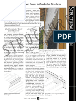 Lateral Support of Wood Beams in Residential Structures PDF