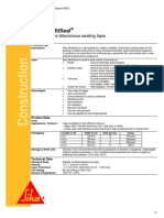 Sika Multiseal: Self-Adhesive Bituminous Sealing Tape