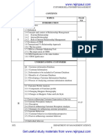 BA7015 CUSTOMER RELATIONSHIP MANAGEMENT Rejinpaul PDF