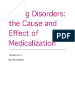 Eating Disorders: The Cause and Effect of Medicalization