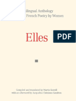 (Exeter Textes Litteraires) Martin Sorrell-Elles - A Bilingual Anthology of Modern French Poetry by Women-University of Exeter Press (1995)