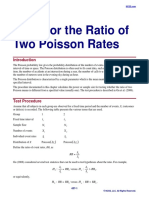 Tests For The Ratio of Two Poisson Rates