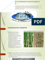 Impacto de Actividades Humanas Sobre La Naturaleza