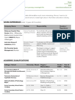 Pranoy Mazumdar - Resume