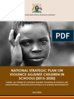 Uganda National Strategy and Action Plan On Violence Against Children in School VACiS