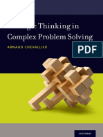 Strategic Thinking in Complex Problem Solving