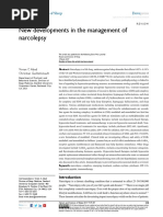 New Developments in The Management of Narcolepsy