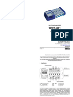 WWK-861 User Manual