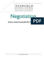 Negotiation Course Taster