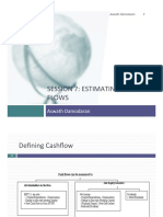 Session 7: Estimating Cash Flows: Aswath Damodaran