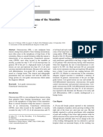 Low-Grade Osteosarcoma of The Mandible