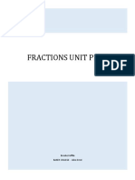 Fractions Unit Plan: Brooke Kofflin Baker College - Alice Ernst