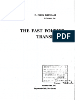 Brigham - Fast Fourier Transform PDF