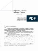 Jean Luc Nancy Les Differences Paralleles PDF