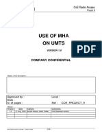 Use of MHA On UMTS PDF