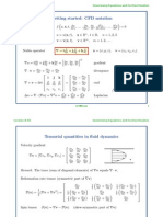 Lecture # 02 Goverening Equations and Its Discritization