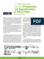 An Introduction Into The Production and Specification of Steel Pipe