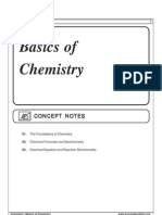 Basics of Chemistry - I