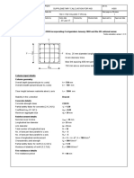 Supplemenatry Calculations For 750x750 Column Near Pool Area