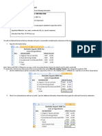 Advance Spreadsheet Skills 