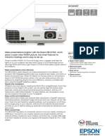 Epson EB 915W Datasheet