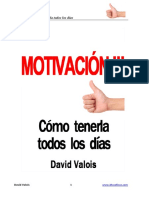 Motivación Como Tenerla Diario PDF