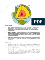 3 Layers of Earth