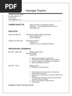 Resume of Traykovg