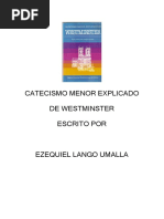 CatecismoMenordeWestminsterExplicado EzequielLango PDF