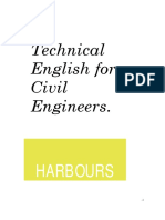 Technical English For Civil Engineers Harbours