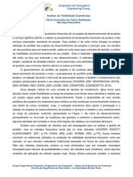 Análise de Viabilidade Econômica