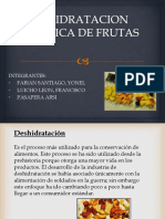 Deshidratacion Osmotica de Frutas