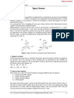 Space Frames: I. Basic Concepts