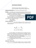 3.static and Dynamic Balancing