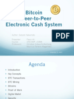 Bitcoin A Peer-to-Peer Electronic Cash S PDF