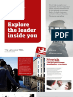 Lancaster MBA Brochure 