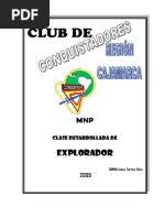 Club de Conquistadores - Clase Explorador