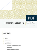 Lipoprotein Metabolism