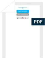 Comment Nouer La Cravate PDF