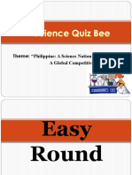 Science Quiz Bee Elimination