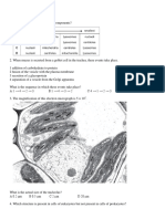 Paper 1 - Cell Structure