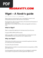 Wget A Noob S Guide PDF